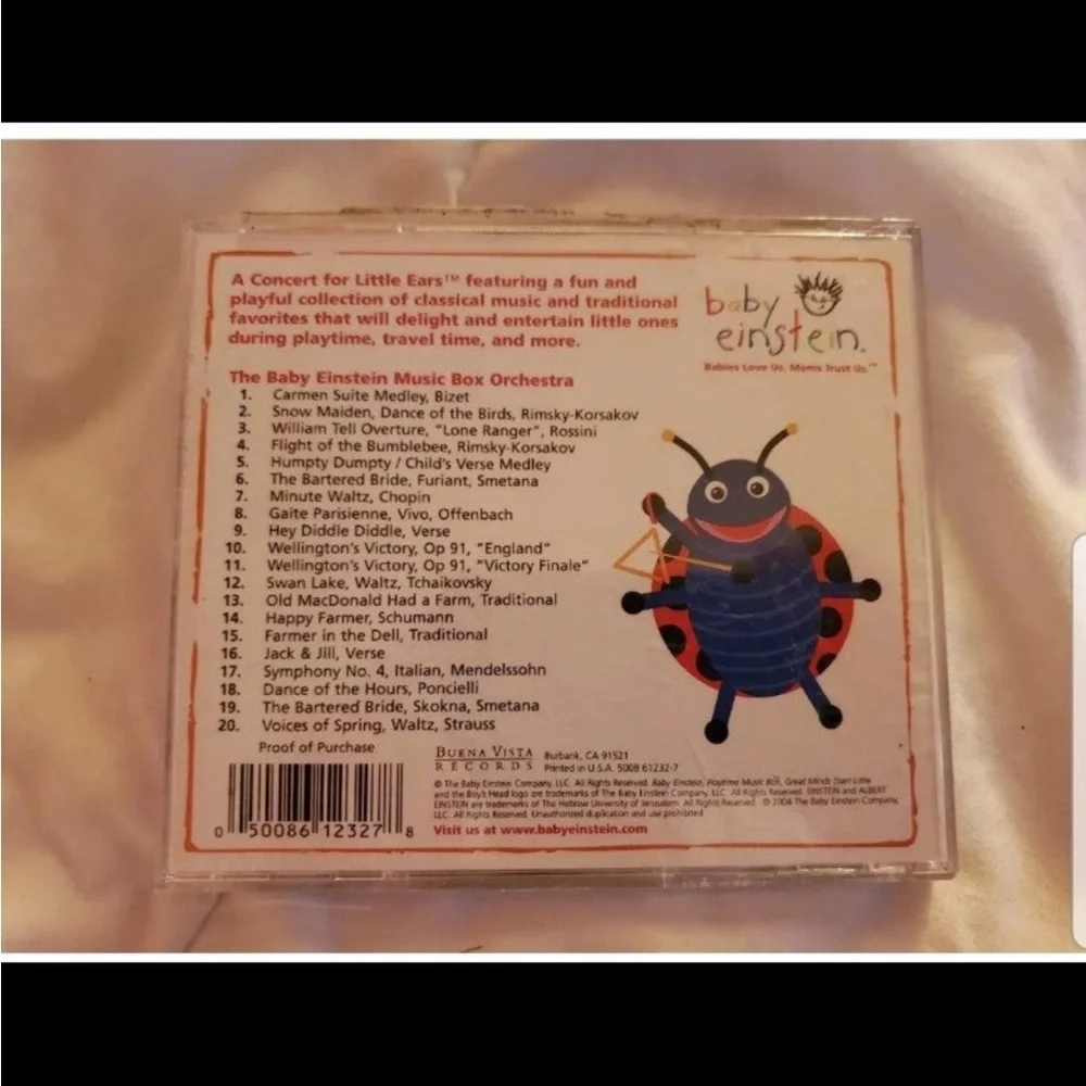 Baby Einstein: Playtime Music Box by Baby Einstein (CD, 2004, Buena Vista Rec) - Picture 2 of 4